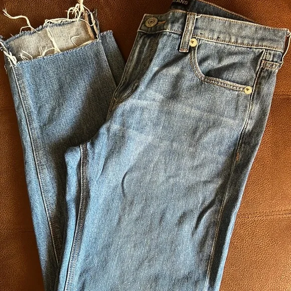 Express Girlfriend Step-Up Jeans - Picture 10 of 16